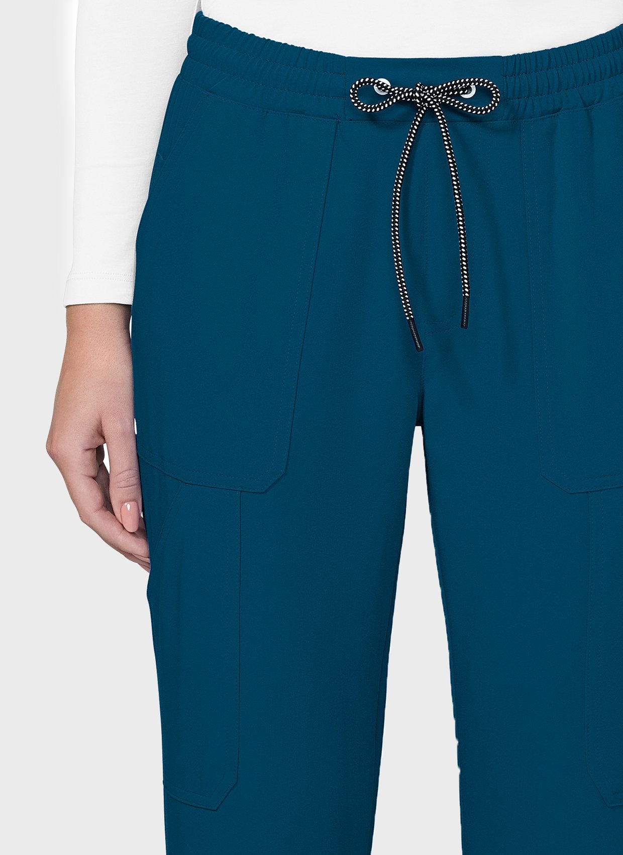 womens-koi-next-gen-good-vibe-scrub-joggers-caribbean-3