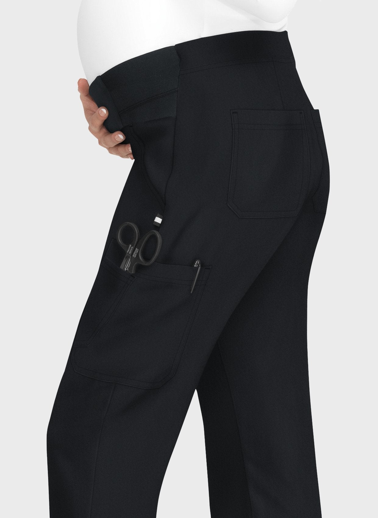 womens-koi-next-gen-on-the-move-maternity-scrub-trousers-black-2