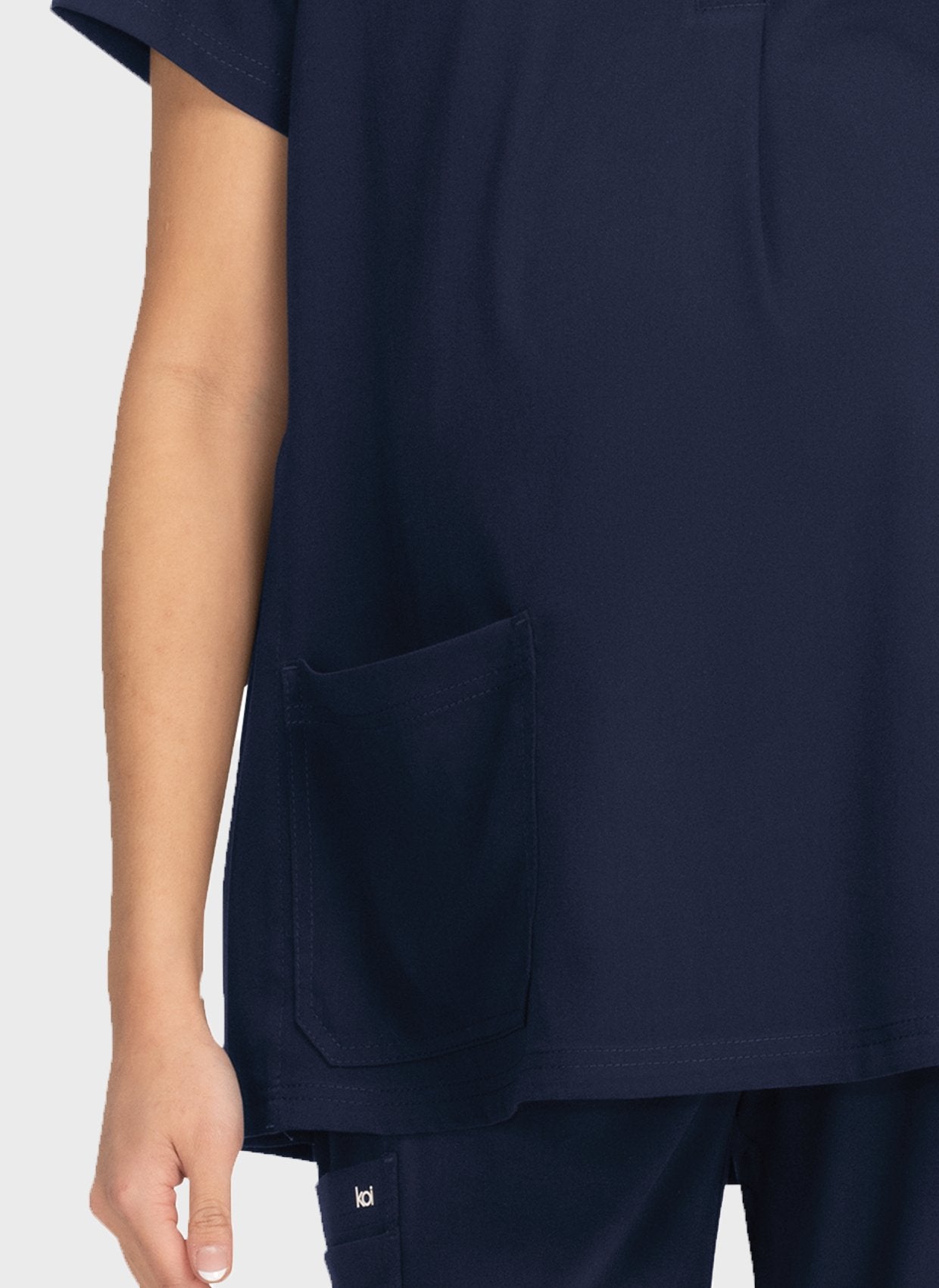womens-koi-next-gen-onboard-maternity-scrub-top-navy-2
