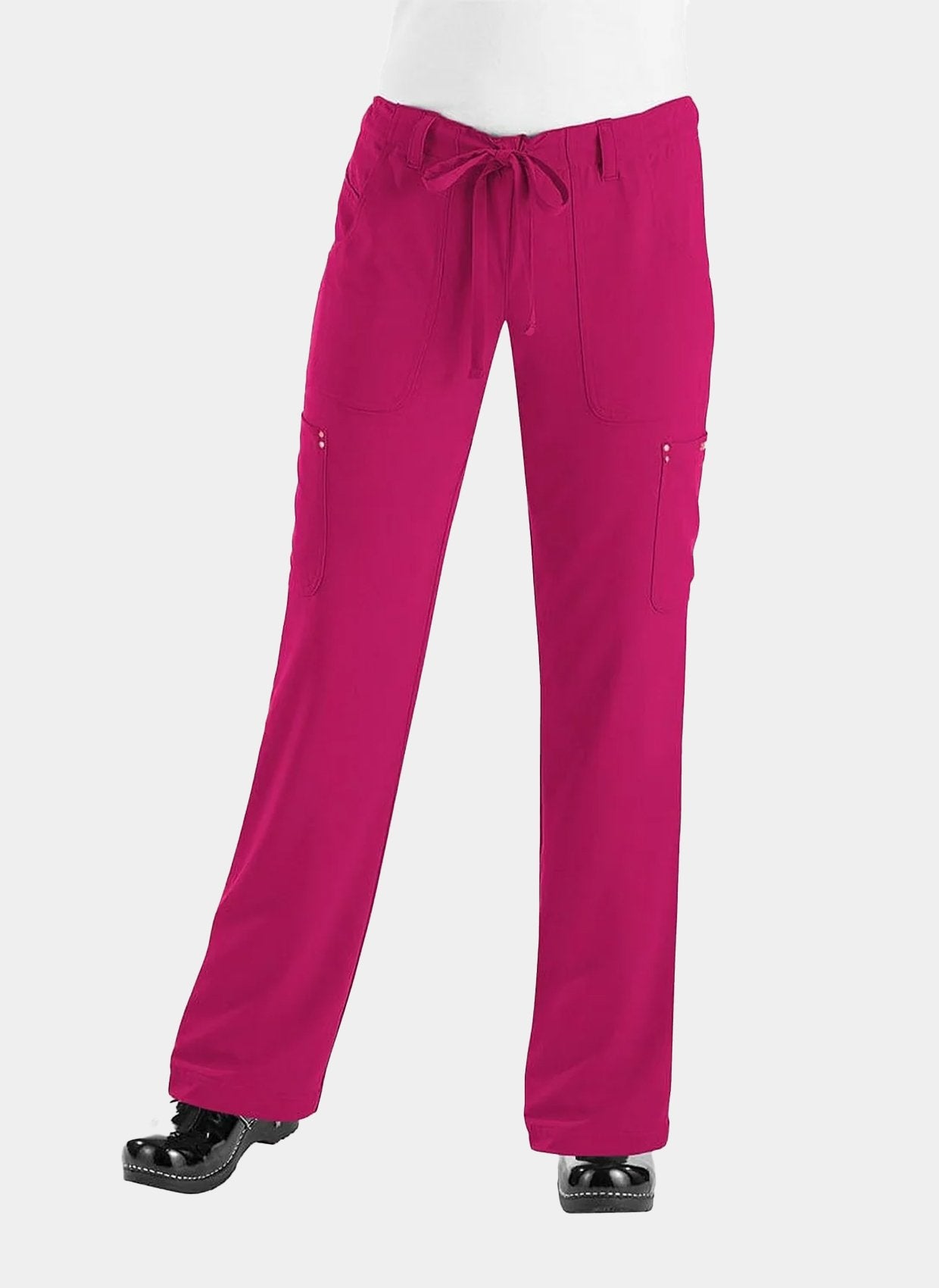 womens scrub trousers koi sapphire alicia lipstick 1
