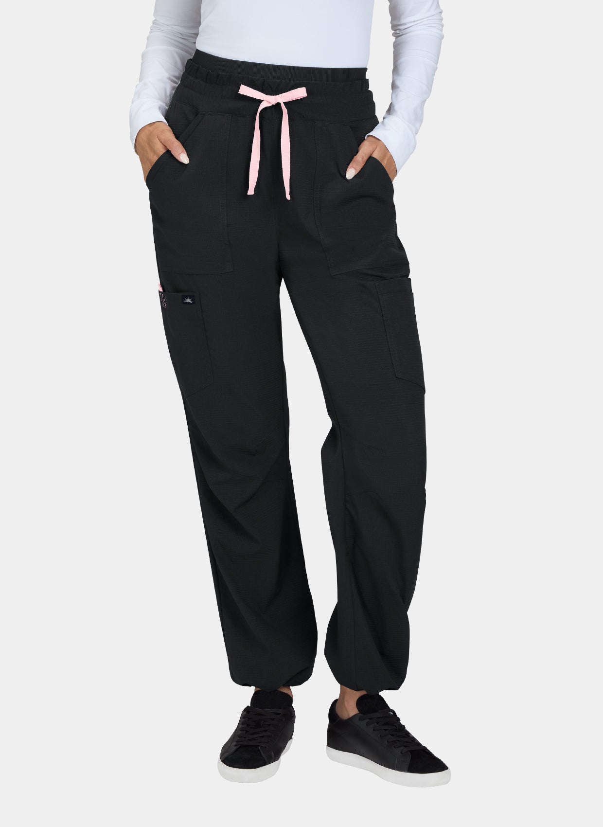 Koi Solis Freda Scrub Trousers - Black