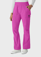 womens-scrub-trousers-koi-solis-rory-hibiscus-pink